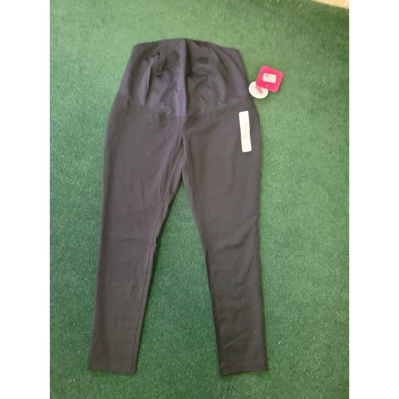 Women's Maternity Crossover Panel Ankle Skinny Trouser - Isabel Maternity by Ing - Picture 3 of 8